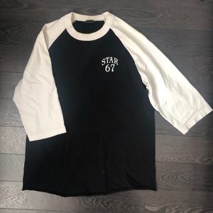 Drake October’s Very Own Quarter Sleeve Top